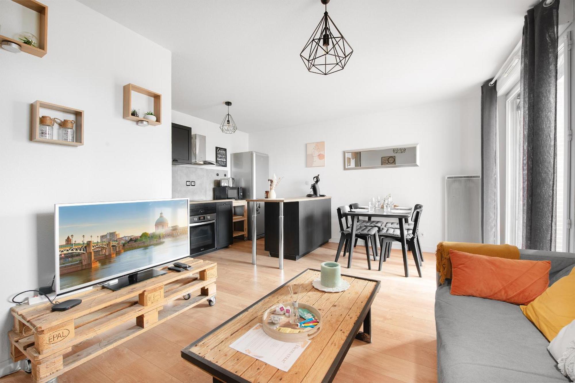 L'Arizona - Proche Rer Et Airbus Appartement Colomiers Buitenkant foto